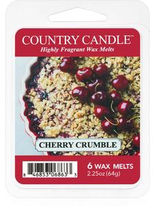 Country Candle Cherry Crumble vosak za aroma lampu 64 g