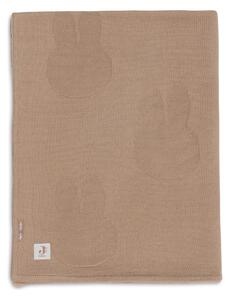 JOLLEIN dekica dekica 75x100 cm Miffy biscuit/Velvet miffy biscuit velvet
