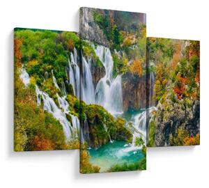 Slika - Nacionalni park Plitvička jezera (90x60 cm)