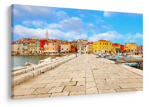 Slika - Stari istarski grad Poreč, Hrvatska (90x60 cm)