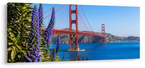 Slika - Most Golden Gate, San Francisco (120x50 cm)