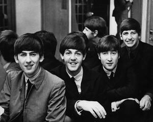 Fotografija GEORGE HARRISON, PAUL McCartney, JOHN LENNON and RINGO STARR, London, UK, 1963