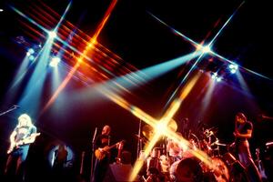 Fotografija Concert of rock band Pink Floyd, Paris, France, 1977