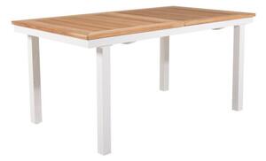 Vrtni stol Dallas 80975x90cm, Bijela, Svijetlo drvo, Metal