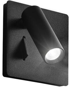 Ideal Lux - LED Zidna reflektorska svjetiljka LITE LED/3W/230V crna