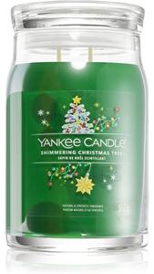Yankee Candle Shimmering Christmas Tree mirisna svijeća Signature 567 g