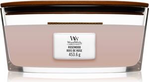 Woodwick Rosewood mirisna svijeća s drvenim fitiljem (hearthwick) 453.6 g