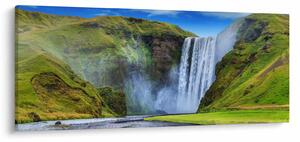 Slika - Vodopad Seljalandsfoss (120x50 cm)