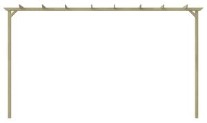 VidaXL Vrtna pergola od impregnirane borovine 360 x 200 x 60 cm