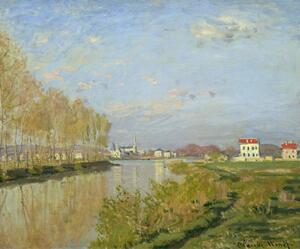Claude Monet - Reprodukcija umjetnosti The Seine at Argenteuil, 1873, (40 x 35 cm)