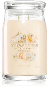Yankee Candle Soft Wool & Amber mirisna svijeća 567 g