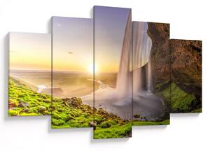 Slika - Seljalandsfoss iza špilje (150x105 cm)