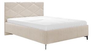 Krevet Beloit 116Bračni, Svijetlo smeđa, 140x200, Tkanina, Basi a doghePodnice za krevet, 149x212x106cm