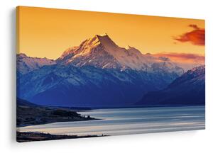 Slika - jezero Pukaki (90x60 cm)