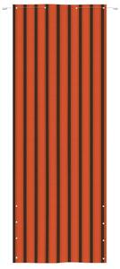 VidaXL Balkonski zastor narančasto-smeđi 80 x 240 cm od tkanine Oxford