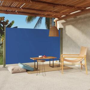 VidaXL Uvlačiva bočna tenda za terasu 180 x 300 cm plava