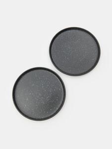 Sinsay - Keramički tanjuri s točkastim uzorkom 2 pack
