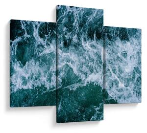 Slika - Oceanski valovi (90x60 cm)