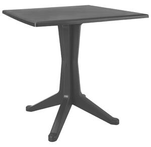 VidaXL Vrtni stol antracit 70 x 70 x 71,7 cm plastični