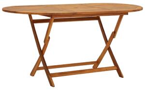 VidaXL Vrtni stol od masivnog bagremovog drva 160 x 85 x 75 cm