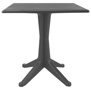 VidaXL Vrtni stol antracit 70 x 70 x 71,7 cm plastični