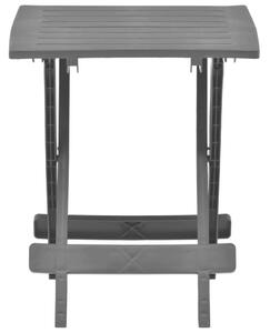 VidaXL Sklopivi vrtni stol antracit 45 x 43 x 50 cm plastični