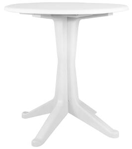 VidaXL Vrtni stol bijeli 70 cm plastični