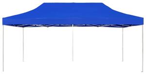 VidaXL Profesionalni sklopivi šator za zabave 6 x 3 m plavi