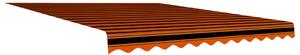 VidaXL Platno za tendu narančasto-smeđe 350 x 250 cm
