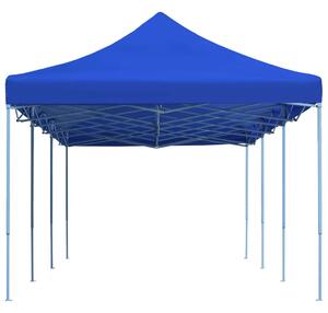 VidaXL Sklopivi šator za zabave 3 x 9 m plavi
