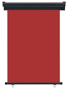 VidaXL Balkonska bočna tenda 120 x 250 cm crvena