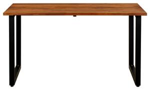 VidaXL Vrtni stol s U-nogama 140 x 80 x 75 cm masivno bagremovo drvo