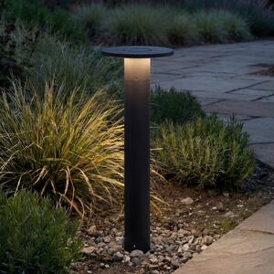 Arcchio LED svjetiljka za put Tovio, visina 65 cm, antracit, Crno, Aluminij