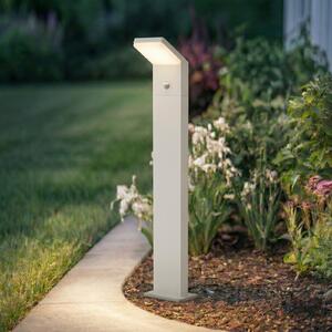 Arcchio LED svjetiljka za put Yolena, senzor, 100 cm, bijela, IP54, Bijela, Metal