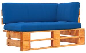 VidaXL Kutna vrtna sofa od paleta boja meda od impregnirane borovine