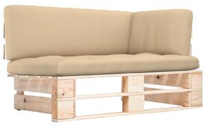 VidaXL Kutna vrtna sofa od paleta od impregnirane borovine