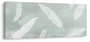 Slika - Bijelo perje (120x50 cm)