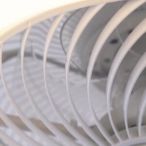 Dizajn stropnog ventilatora u bijeloj boji s LED diodom - Clima