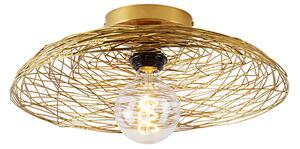 Orijentalna stropna lampa zlatna 40 cm - Glan