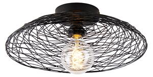 Orijentalna stropna svjetiljka crna 40 cm - Glan