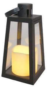 Crna LED lampa (visina 20 cm) - Dakls