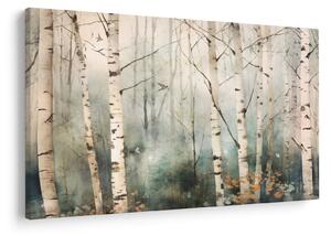 Slika - Crtanje uzorka šume (90x60 cm)