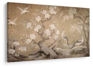 Slika - Crtani japanski pejzaž (90x60 cm)