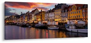 Slika - Nyhavn, Kopenhagen (120x50 cm)