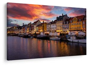 Slika - Nyhavn, Kopenhagen (90x60 cm)