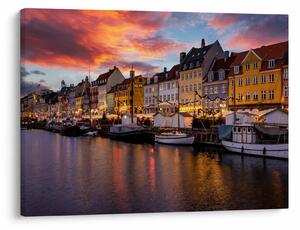 Slika - Nyhavn, Kopenhagen (70x50 cm)