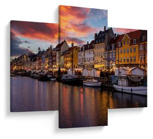 Slika - Nyhavn, Kopenhagen (90x60 cm)