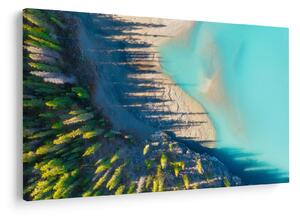 Slika - Pogled na jezero (90x60 cm)