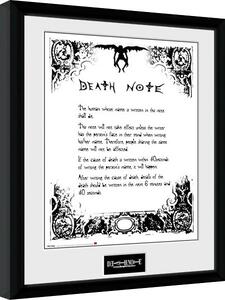 Uokvireni poster Death Note - Death Note