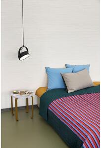 Zeleno-ljubičasti pamučni prekrivač za bračni krevet 260x260 cm Twist - Hübsch